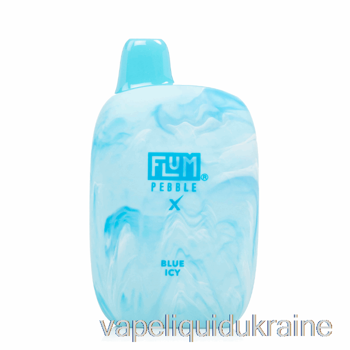 Vape Liquid Ukraine Flum Pebble X 6000 Disposable Blue Icy